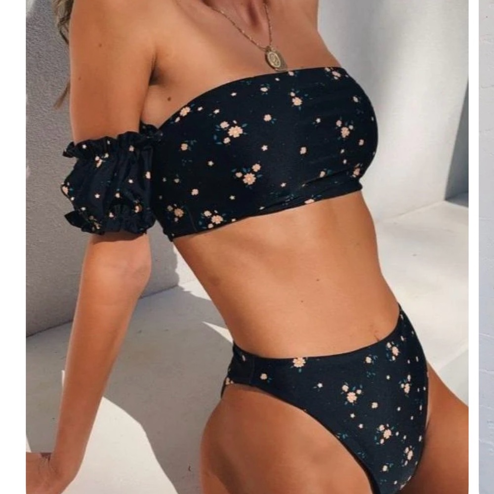 Vibe Black Bikini Set Swimwear